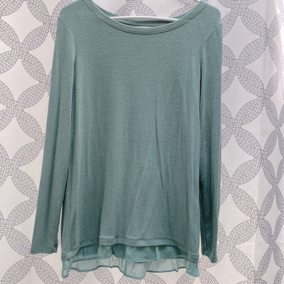 Lauren Conrad Green Sweater, Size S - Picture 1 of 4